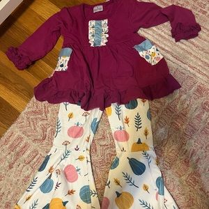 2T Fall pumpkin outfit